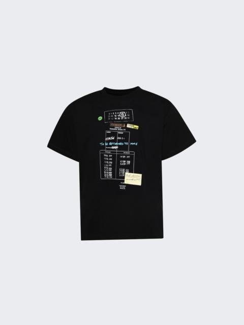 Library Stamp Tee Black