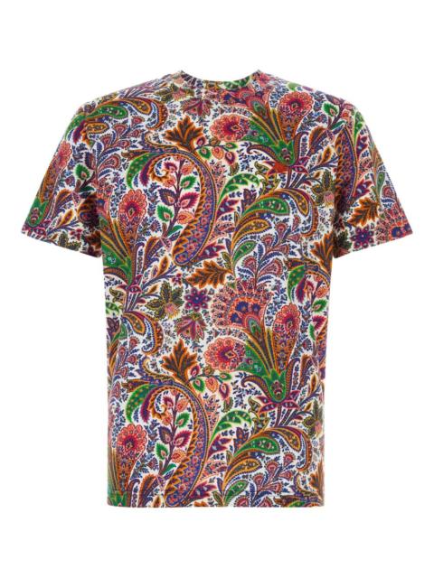 paisley-print T-shirt