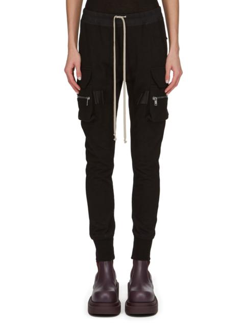 Mastodon satin-trimmed cotton-jersey track pants