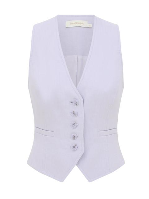 LUNA LINEN WAISTCOAT