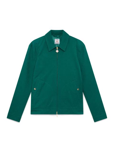 Cotton Monogram Jacquard Jacket