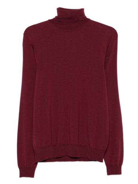 turtleneck wool sweater