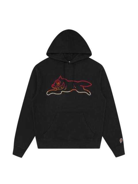 CRYSTAL RUNNING DOG POPOVER HOOD