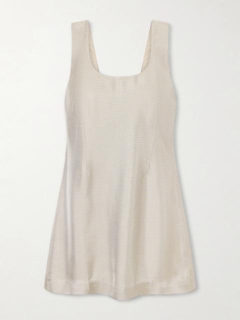 Eloise Satin Mini Dress