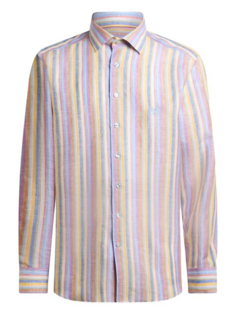 Etro Striped Linen Shirt