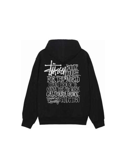 Stussy California Grown Hoodie Black