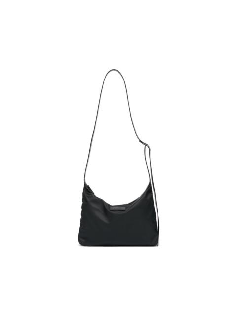 zipped messenger bag