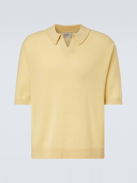 Bale cashmere polo sweater