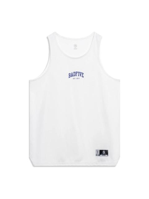 Li-Ning BadFive x Mister Cartoon Basketball Tank 'White' AVST031-10