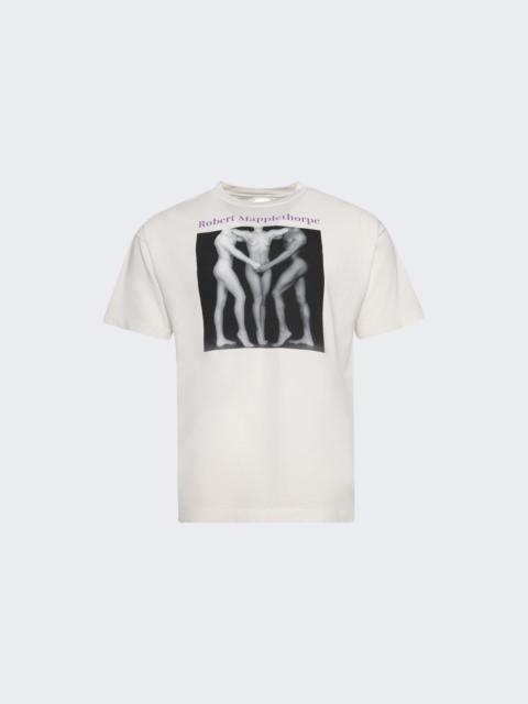 X Robert Mappleethorpe Embrace Tee White
