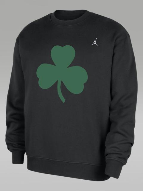 Boston Celtics Statement Essentials Men's Jordan NBA Fleece Crew-Neck Sweatshirt