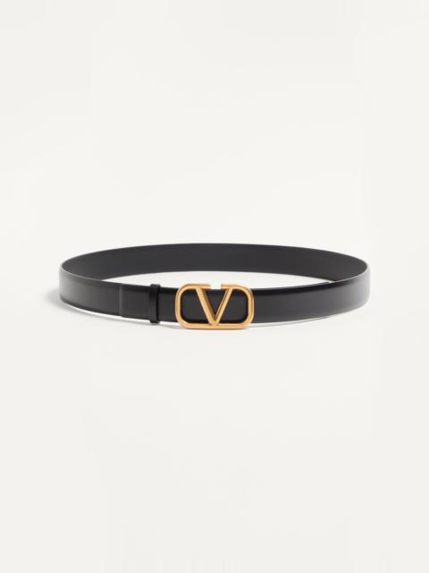 VLOGO SIGNATURE CALFSKIN BELT