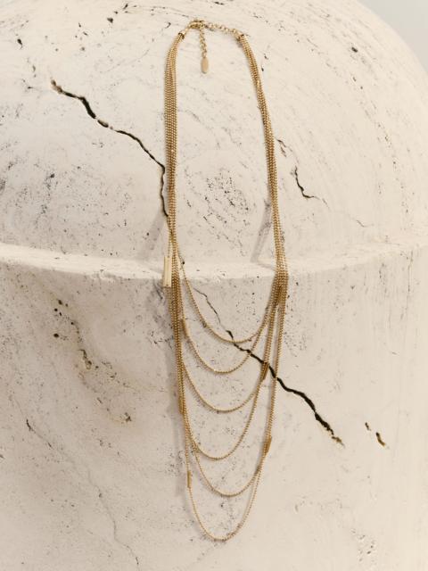 18k Gold necklace with 0.015ct Diamond