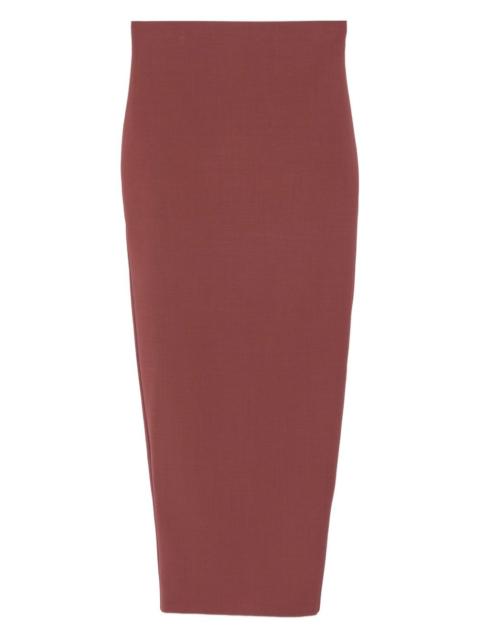 pencil midi skirt
