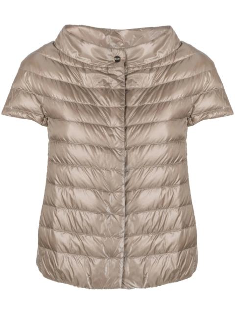 Herno Margherita Short-sleeve Quilted Jacket