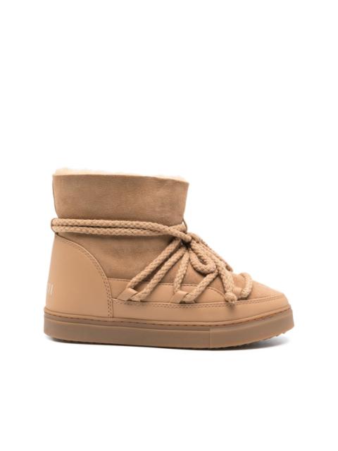 lace-details ankle boots