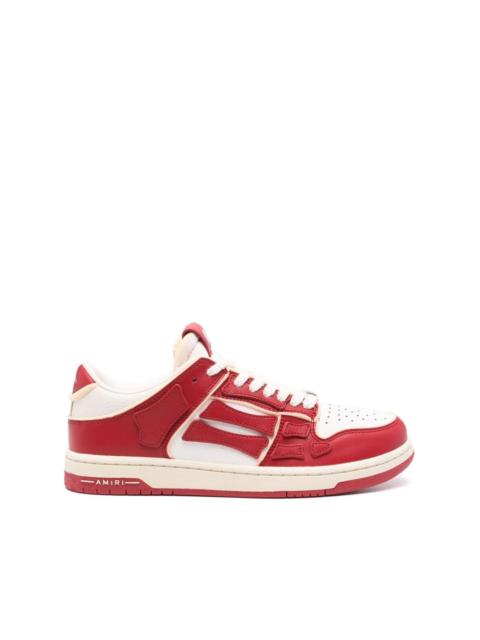 Collegiate Skel panelled sneakers
