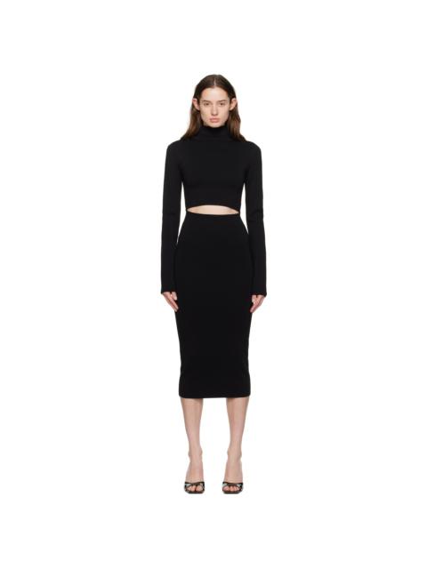 Black Suno Maxi Dress