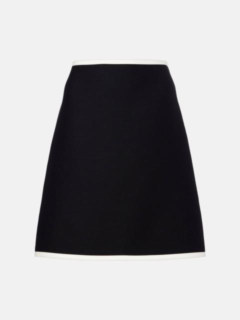 Crepe Couture miniskirt