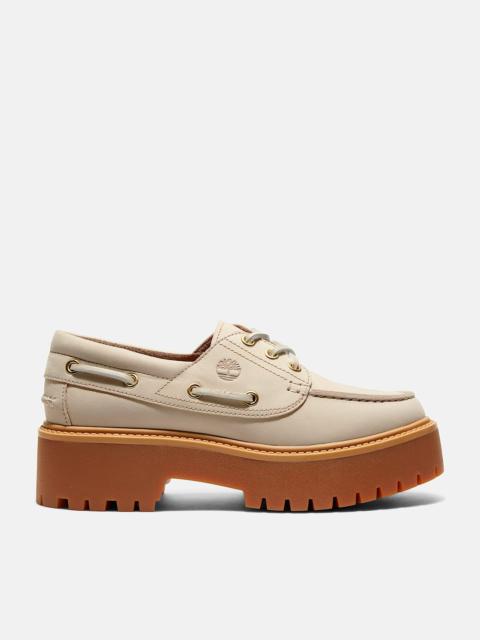 Women’s Stone Street Platform Boat Shoe