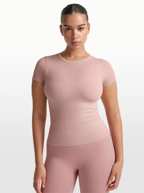 NikeSKIMS Ribbed Seamless Women's Short-Sleeve Top