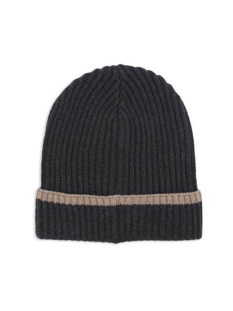 embellished cashmere beanie