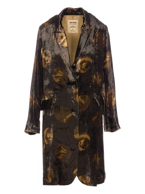 Alpine D33 single-breasted coat