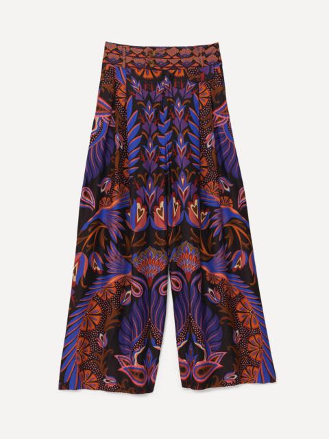 Heart Forest Double Waistband Trousers