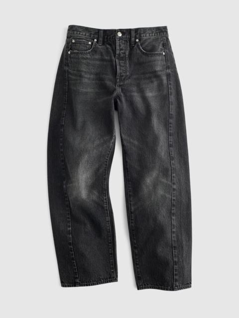Pieced Barrel-Leg Jeans