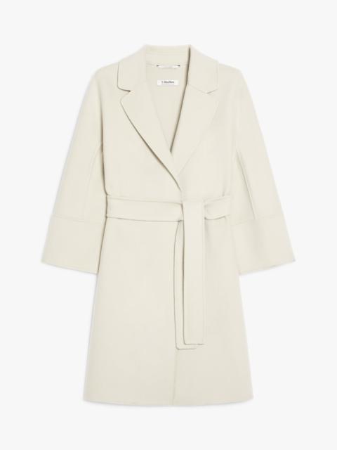 ARONA Short double-faced wool coat