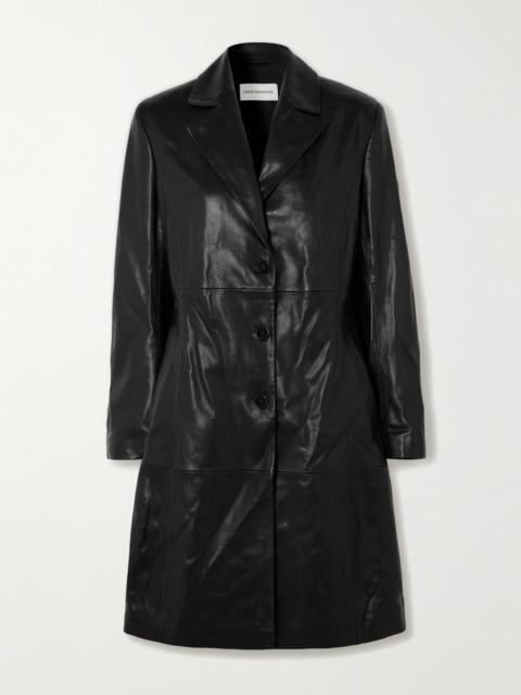 Eames Paneled Leather Jacket