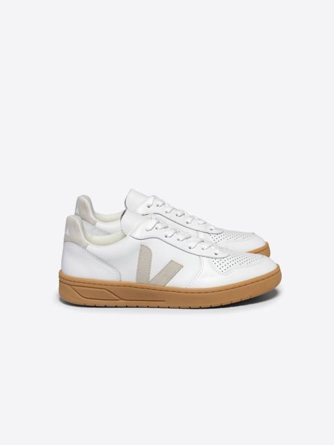 V-10 LEATHER WHITE NATURAL