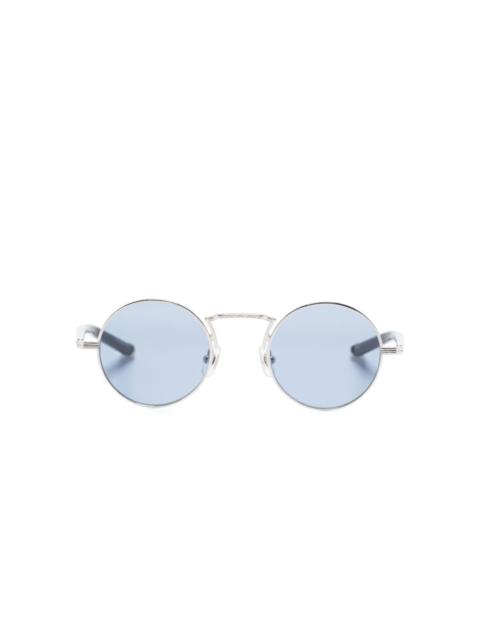 round-frame tinted-lenses sunglasses