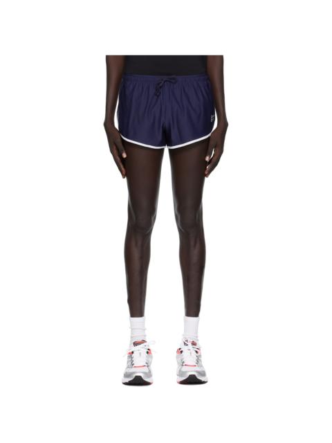 Navy 2in Mesh Race Shorts