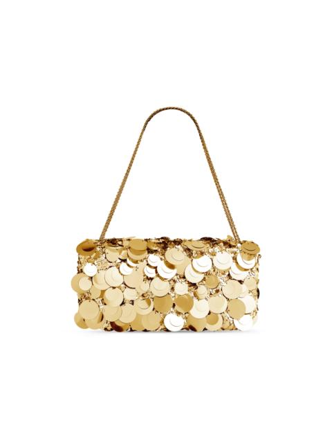 Layered Paillette Shoulder Bag gold