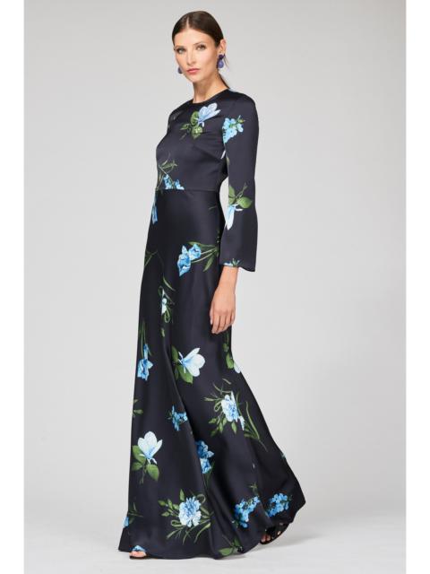 EMBELLISHED ALEX GOWN - NIGHT SKY BLUE OCULATA