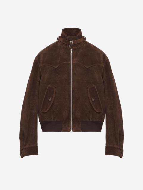 Suede Blouson