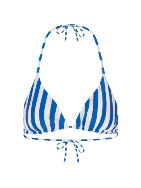 Bwai striped bikini top