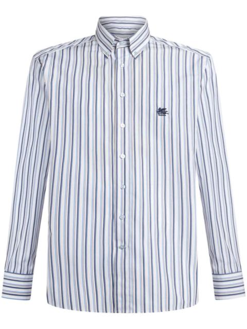 striped cotton shirt