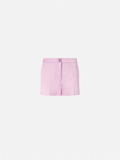 LINEN BLEND SHORTS