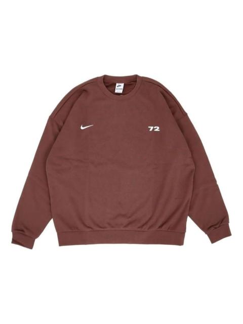 Nike Oversize Logo Sweatshirt 'Copper' HQ2962-231