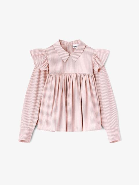 PINK FRILL BLOUSE