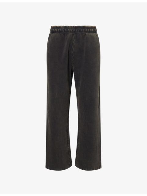 Straight-Leg Cotton-Jersey Jogging Bottoms