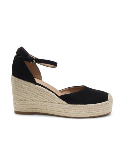 SUEDE ESPADRILLES WITH WEDGE SOLE