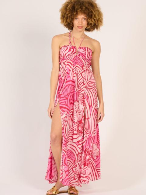 Long Dress Carla - Pink Japonism