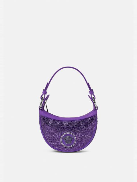 Crystal Repeat Mini Hobo Bag