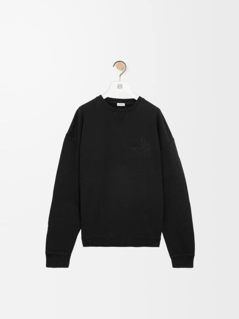 Anagram sweatshirt in cotton