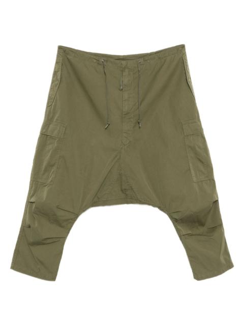 drop-crotch trousers