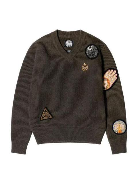 Stussy x Dries Van Noten Patch Knit Sweater 'Sand' 317008