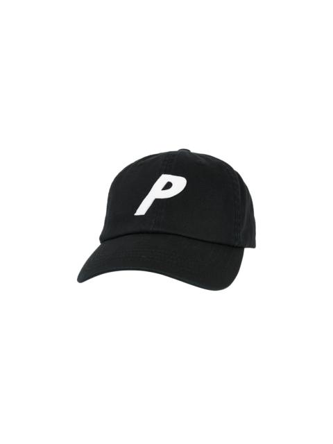 P 6-PANEL BLACK